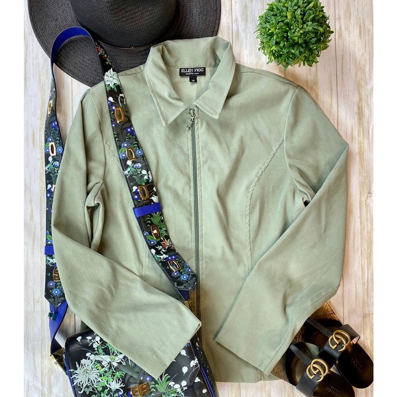 Ellen Fog Green Jacket - Picture 2 of 16
